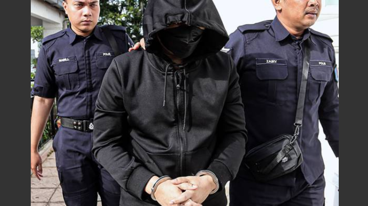 Mengikut pertuduhan, Mohd Nazri, 45, didakwa membunuh Muhammad Zaharif Affendi di Jalan Taman Jati 1 berhampiran Sekolah Menengah Kebangsaan Jati di sini antara 11.45 pagi hingga 12.40 tengah hari pada 15 Dis 2023. - BERNAMA