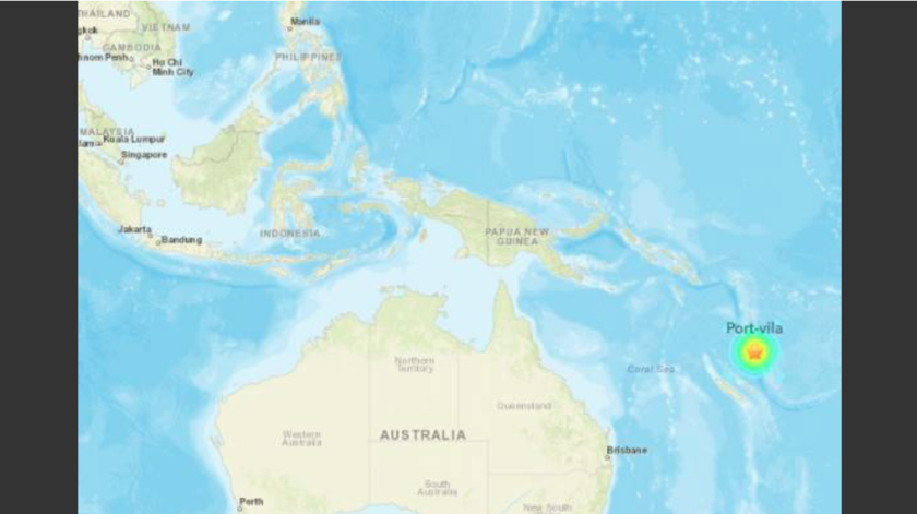 Amaran tsunami ditarik balik selepas gempa bumi berukuran 7.3 magnitud melanda Vanuatu. -USGS